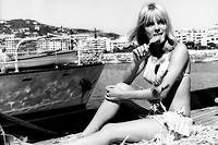  France Gall à Cannes, en 1966. L’année des « Sucettes », de Serge Gainsbourg.
   (C)Eyevine/ABACAPRESS.COM