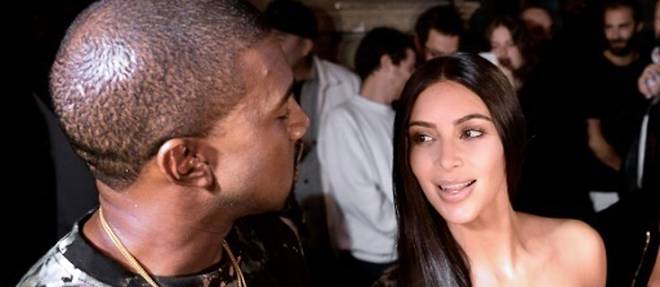 Kanye West et Kim Kardashian, le 29 septembre 2016 a Paris