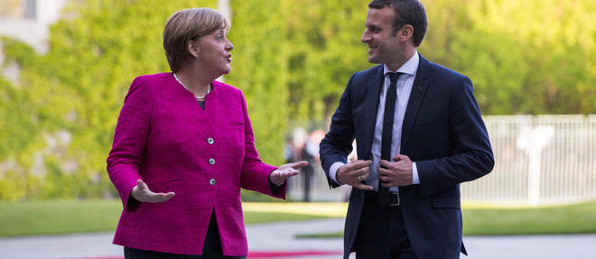  Emmanuel Macron reçoit ce vendredi Angela Merkel à l'Élysée. 