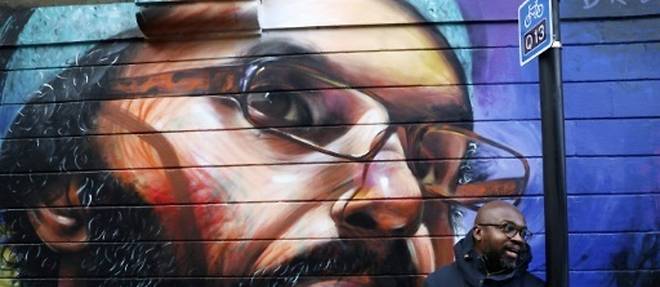 A Londres, l'immigration celebree a travers l'oeuvre du street artist Dreph