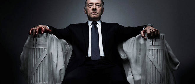 Kevin Spacey dans House of Cards.