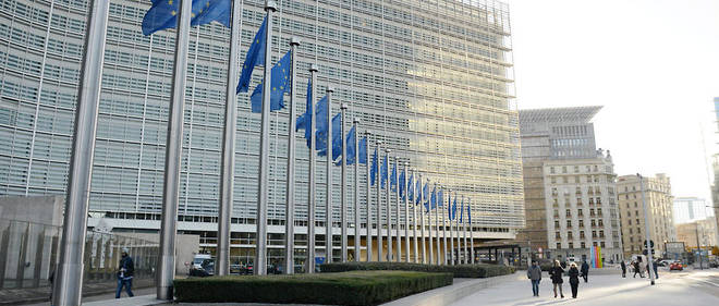 La Commission europ&#233;enne &#224; Bruxelles.&#160;Le r&#232;glement unique renforce les droits des consommateurs de l'Union.