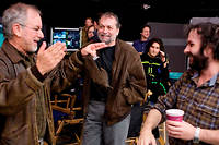  Steven Spielberg, Joe Letteri et Peter Jackson.  