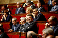  Thierry Solère à l'Assemblée. En plus de ses activités politiques, le député est rémunéré pour des activités de conseil par plusieurs sociétés. 