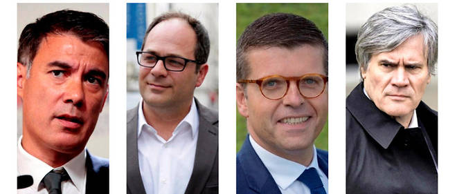 Olivier Faure, Emmanuel Maurel, Luc Carvounas et St&#233;phane Le Foll sont les quatre candidats &#224; briguer la t&#234;te du PS.