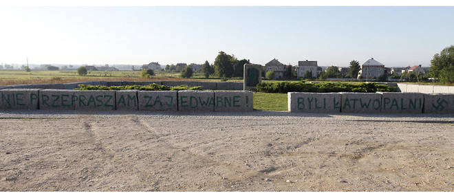 Un monument &#224; la m&#233;moire du pogrom de Jedwabne, en Pologne, lors duquel 340 Juifs ont &#233;t&#233; tu&#233;s en 1941, avait &#233;t&#233; vandalis&#233; en 2011.