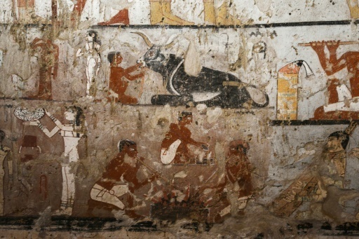 L'Egypte devoile la tombe d'une pretresse du temps des pharaons