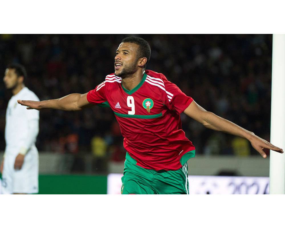 Ayoub El Kaabi a mis neuf buts dans ce CHAN. ©  DR