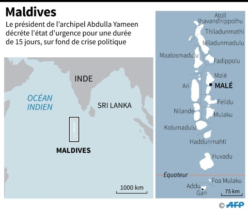 Maldives © Laurence CHU AFP