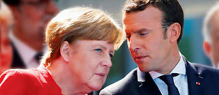  Angela Merkel et Emmanuel Macron : enfin sur la même longueur d'onde ?  ©Jonathan Ernst