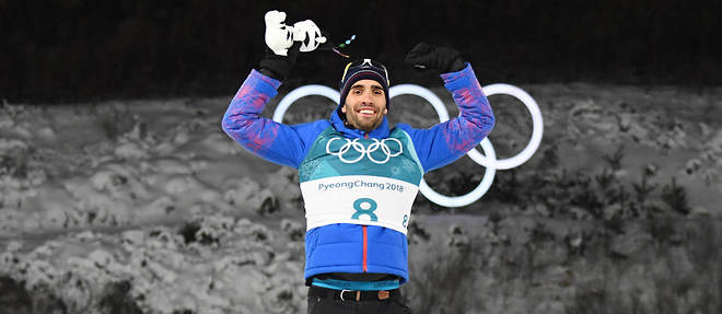 Martin Fourcade gagne une nouvelle m&#233;daille d'or en biathlon.