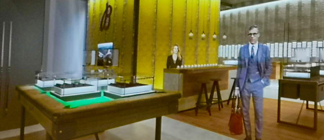  Une ambiance loft pour les nouvelles boutiques Breitling. 