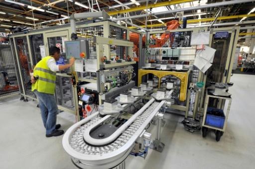 Dans l'usine Ford de Gironde, le 24 mai 2013 © MEHDI FEDOUACH AFP/Archives