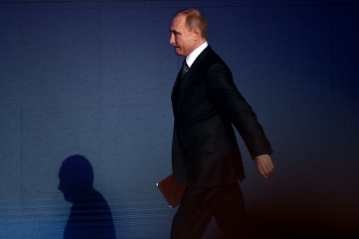 Vladimir Poutine, président russe, est au pouvoir depuis 17 ans et y restera encore sans doute plusieurs années © Yuri KADOBNOV AFP/Archives