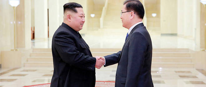 Kim Jong-un a rencontr&#233; en d&#233;but de semaine le d&#233;l&#233;gu&#233; sud-cor&#233;en Chung Eui-yong.