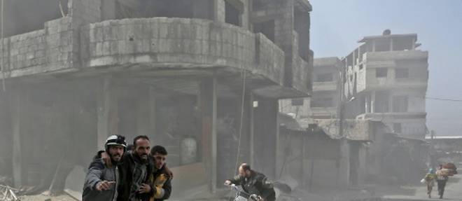 Le regime syrien reprend la moitie du fief rebelle dans la Ghouta