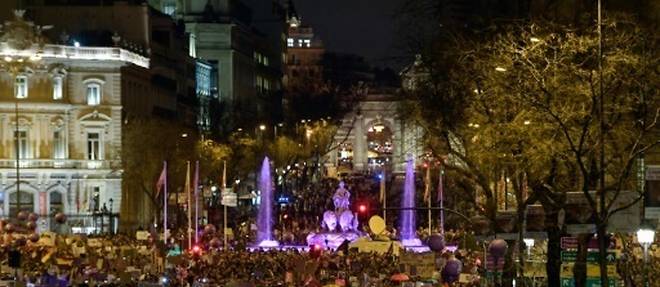 Greve generale sans precedent pour les femmes en Espagne