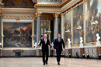 Emmanuel Macron « a rappelé son attachement à un dialogue constructif entre la Russie, la France et l'Europe ».  (C)Stephane de Sakutin/AP/SIPA