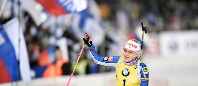 Biathlon: Makarainen gagne a Tioumen et prend la tete du general, Bescond 2e
