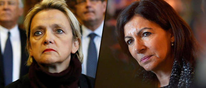 &#192; gauche, Florence Berthout, la maire du 5e arrondissement et chef de file des LR au Conseil de Paris. &#192; droite, l'&#233;dile de la capitale : Anne Hidalgo.