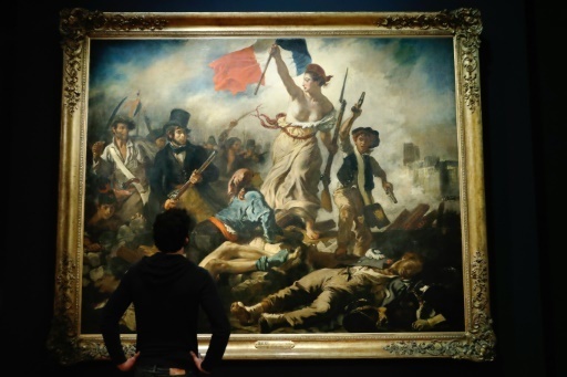 Delacroix apres "La Liberte guidant le peuple": une retrospective au Louvre