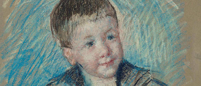 Galerie. &#192; vendre sur le site de Christie&#8217;s : &#171; Portrait of Master St. Pierre as a Young Boy &#187; (d&#233;tail), de Mary Cassatt.