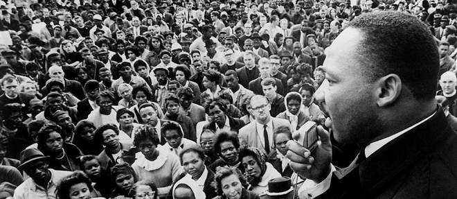 Le 28 ao&#251;t 1963, Martin Luther King entrait dans l'Histoire en pronon&#231;ant son discours &#171;&#160;I have a dream&#160;&#187; devant quelque 250&#160;000 manifestants &#224; Washington (Image d'illustration)