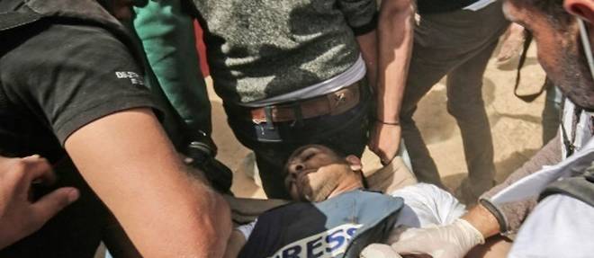 Gaza: un journaliste palestinien blesse par des soldats israeliens est mort