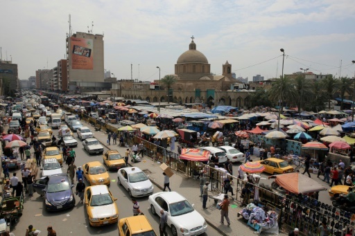 Le nombre de véhicules à explosé en 15 ans à Bagdad passant de 250.000 à plus de deux millions © SABAH ARAR AFP