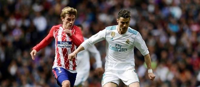 Espagne: Ronaldo et Griezmann equilibrent le derby de Madrid