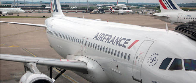 Un avion d'Air France &#224; l'a&#233;roport d'Orly (illustration).