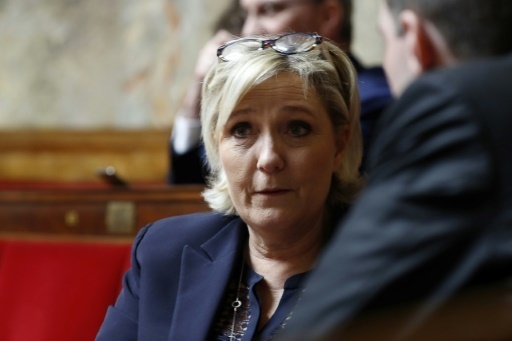 Marine Le Pen juge "illegitime" qu'Edwy Plenel interroge Emmanuel Macron