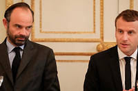 Sondage&nbsp;: Macron et Philippe, une popularit&eacute; stable