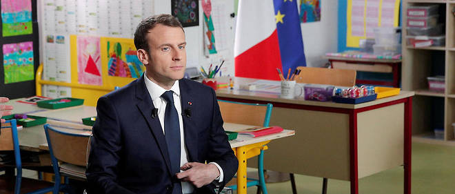 Pendant une heure, Emmanuel Macron a tent&#233; de se d&#233;faire de l'image de pr&#233;sident des riches et des villes.