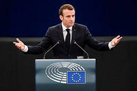 Parlement de Strasbourg&nbsp;: ce qu'il faut retenir du discours de Macron