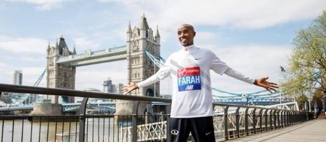 Marathon de Londres: Farah poursuit son apprentissage