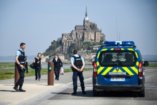 Le Mont-Saint-Michel evacue apres des menaces proferees contre les forces de l'ordre