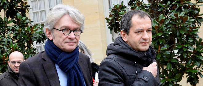 Jean-Claude Mailly et son successeur &#224; la t&#234;te de Force ouvri&#232;re, Pascal Pavageau (ici en 2014).