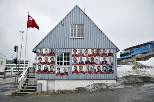 Nuuk, le 19 avril. © Christian Klindt Soelbeck Ritzau Scanpix/AFP