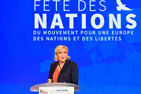 Marine Le Pen f&ecirc;te le 1er Mai pour la premi&egrave;re fois &agrave; Nice