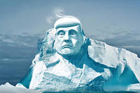 Une ONG veut sculpter le visage de Trump sur un iceberg... et le voir fondre