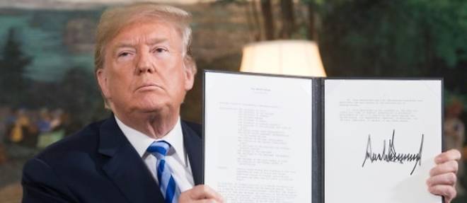 Trump annonce le retrait des Etats-Unis de l'accord nucleaire iranien