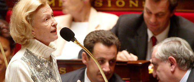 Nicole Fontaine, le 14 janvier 2004, &#224; l'Assembl&#233;e nationale lors des questions au gouvernement.