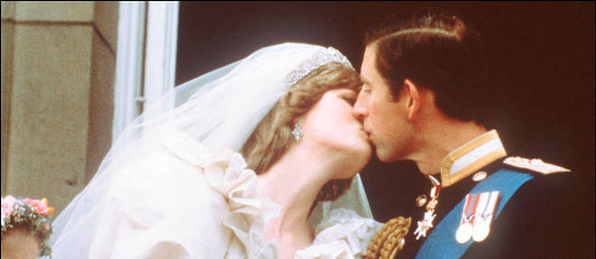Au balcon de Buckinhgam Palace, lors du mariage de Charles et Diana, le 29 juillet 1981.&#160;&#160;
