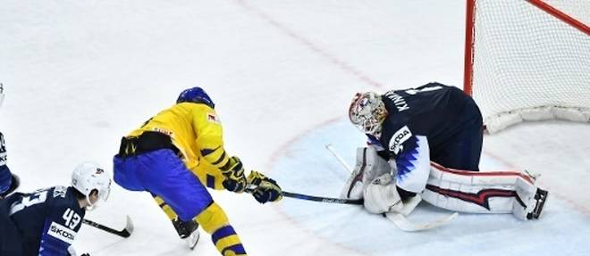 Mondial de hockey sur glace: la Suede ne fait qu'une bouchee des Americains