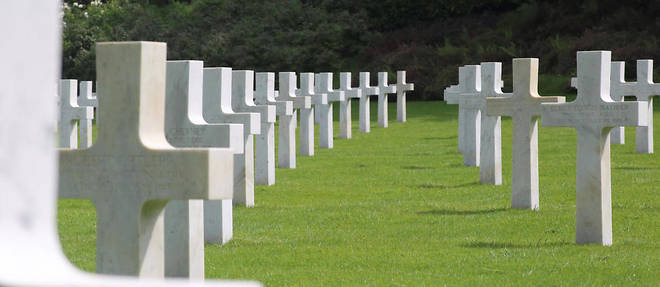 Pres de 2 000 combattants americains morts lors de la bataille, en juin 1918, sont enterres au cimetiere americain Aisne-Marne.