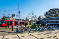  Le système SmooveBox c-vélo a été lancé en 2013 à Clermont-Ferrand.  © 