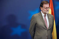  À l'issue du scrutin de jeudi 21 décembre, le Partido Popular de Mariano Rajoy n'a récolté que trois sièges au parlement catalan, contre 11 sous la précédente législature.  (C)RICCARDO PAREGGIANI