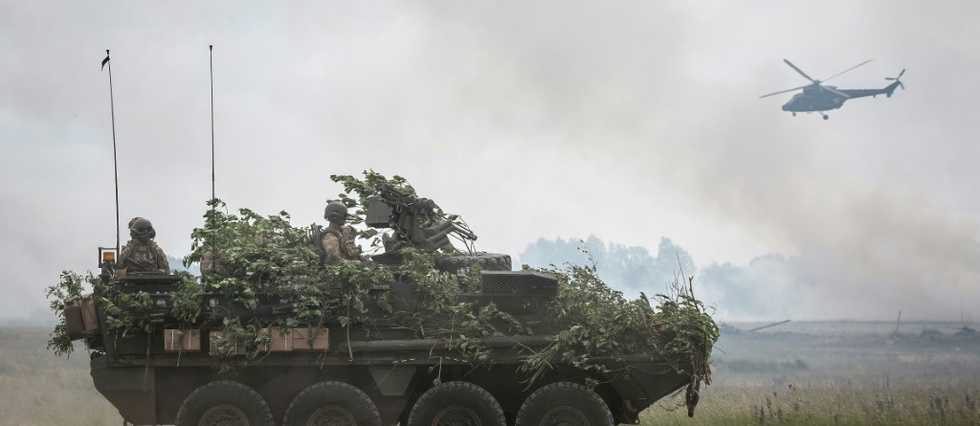 L'Armee americaine inaugure un exercice multinational sur le flanc oriental de l'Otan