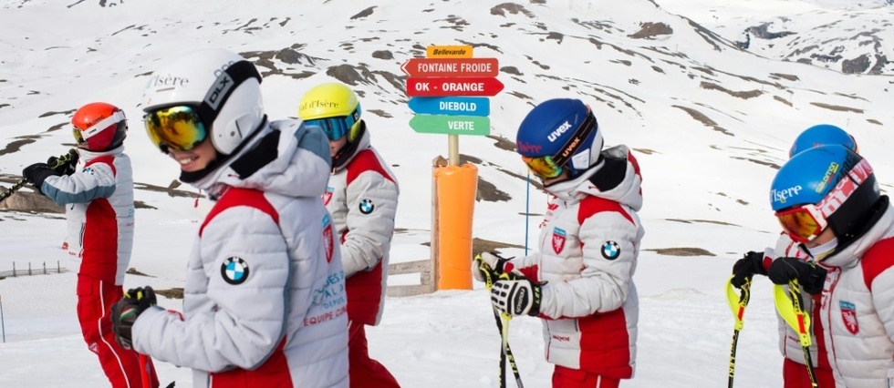 A Val d'Isere, le ski d'ete prend ses quartiers avec 15 jours d'avance